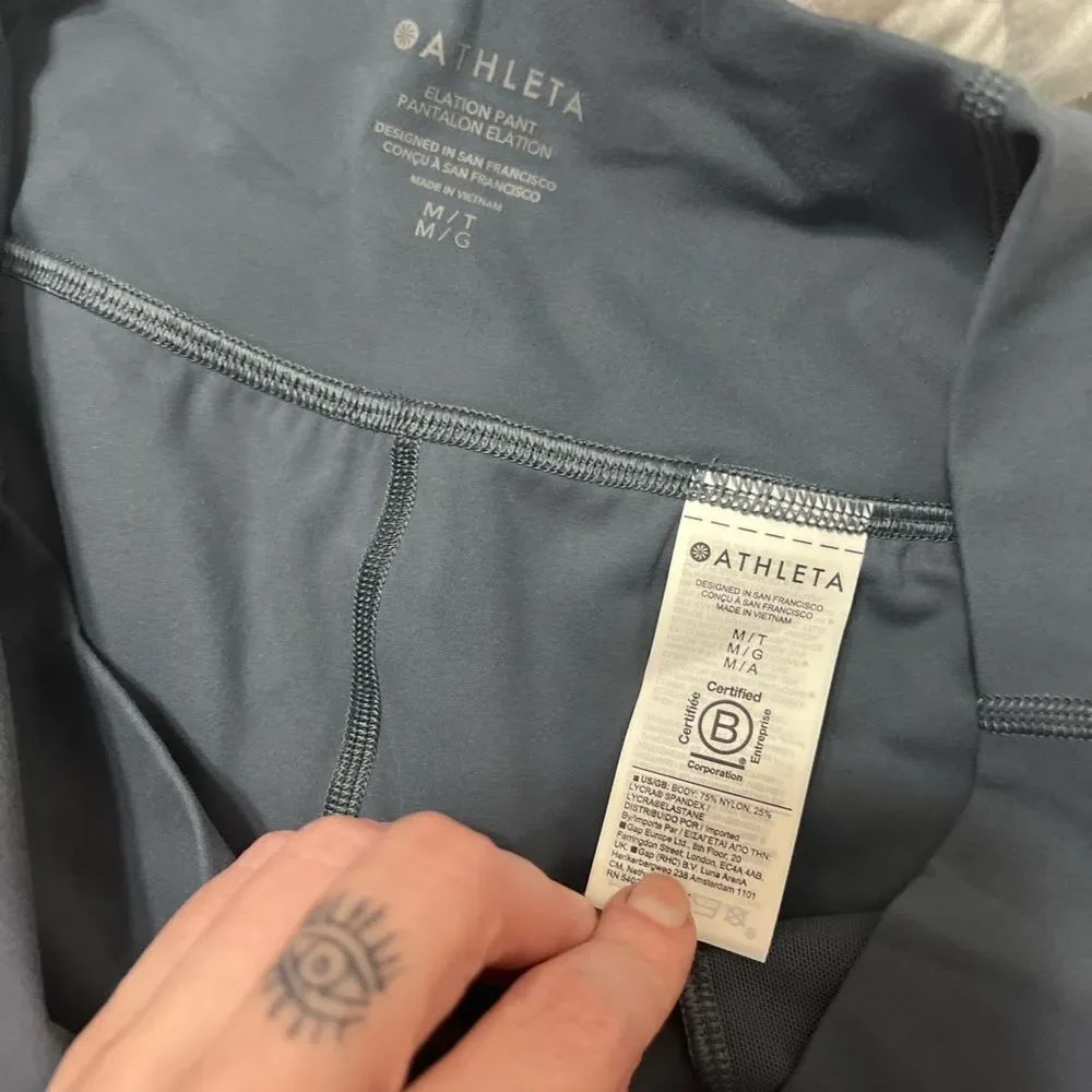 Athleta Elation Pants Granite Blue
Medium Tall Power Of She - Picture 3 of 16